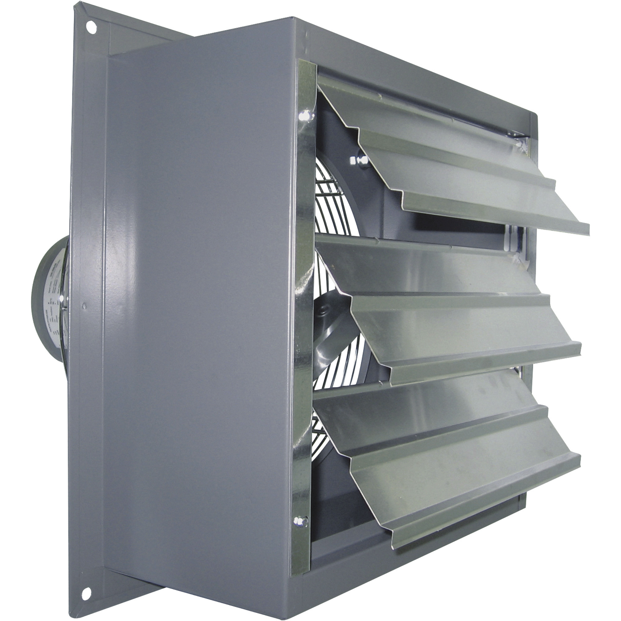 Canarm 2-Speed Wall Exhaust Fan, 12in., 1650 CFM, 1/4 HP, Model# S12-E2